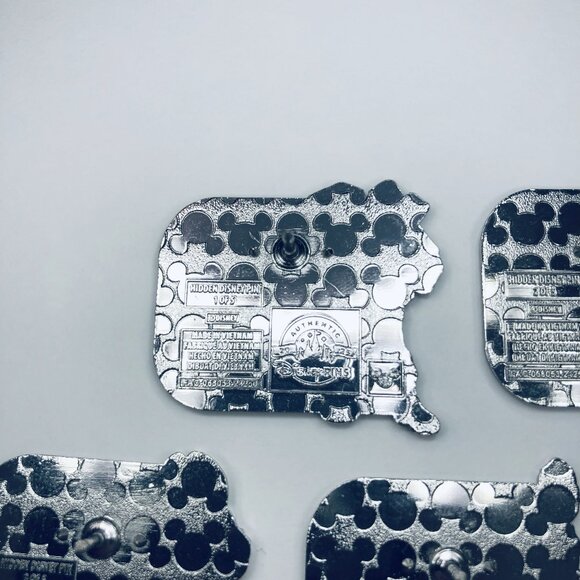 2025 Walt Disney World Hidden Disney Walt Disney World D Complete Set Of 5 Pins - Picture 3 of 12